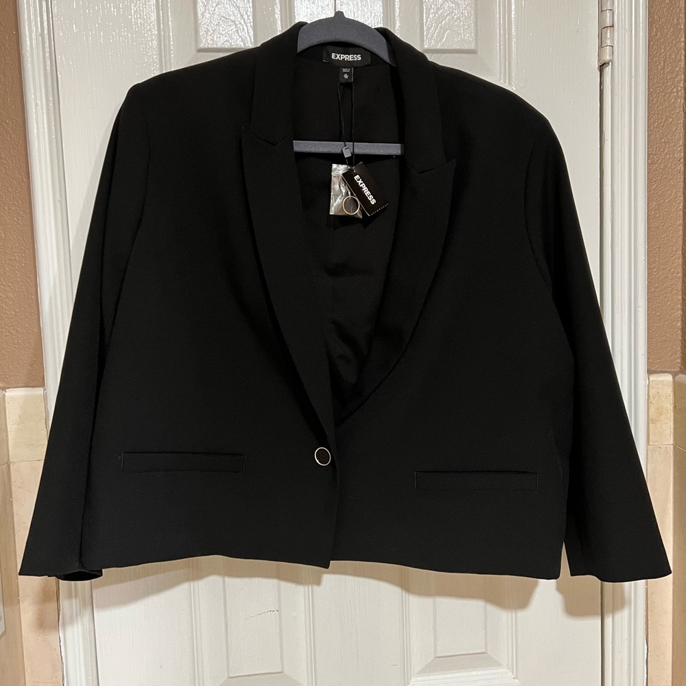 Express Black blazer. New with tags